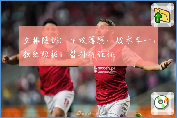 女排隐忧：主攻薄弱，战术单一，教练短板，替补待强化