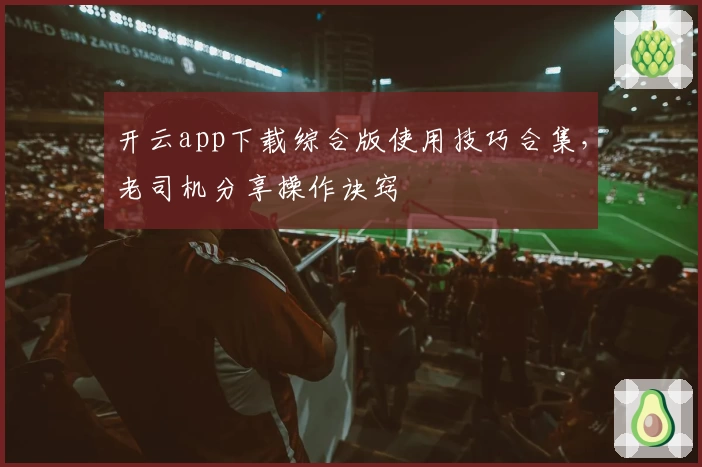 开云app下载综合版使用技巧合集，老司机分享操作诀窍